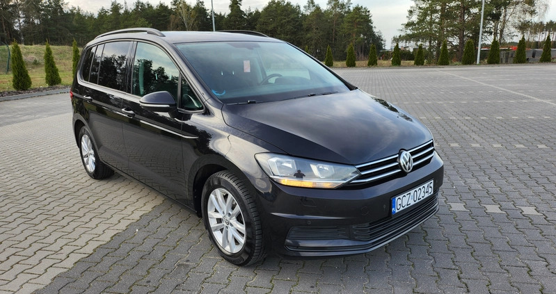 Volkswagen Touran cena 59400 przebieg: 260018, rok produkcji 2017 z Czarne małe 667